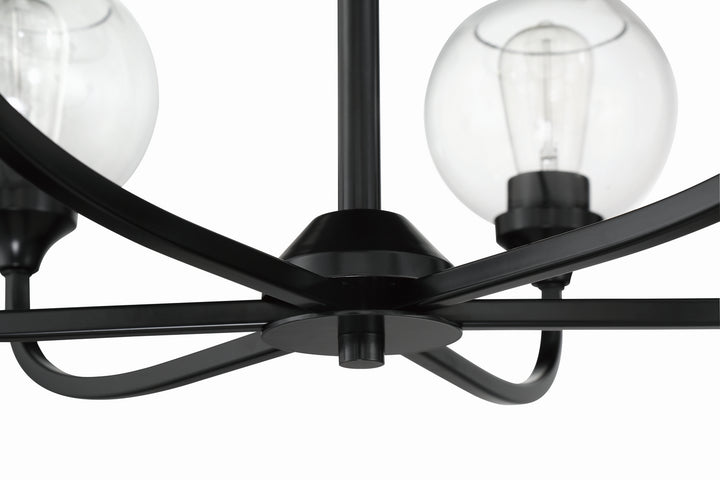 Craftmade Canada - 56229-FB - Nine Light Chandelier - Glenda - Flat Black