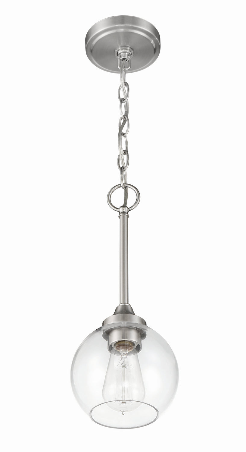 Craftmade Canada - 56291-BNK - One Light Mini Pendant - Glenda - Brushed Polished Nickel