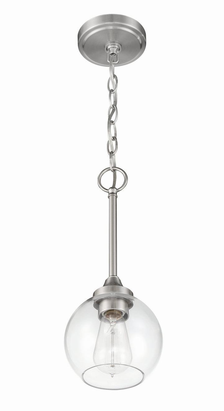 Craftmade Canada - 56291-BNK - One Light Mini Pendant - Glenda - Brushed Polished Nickel