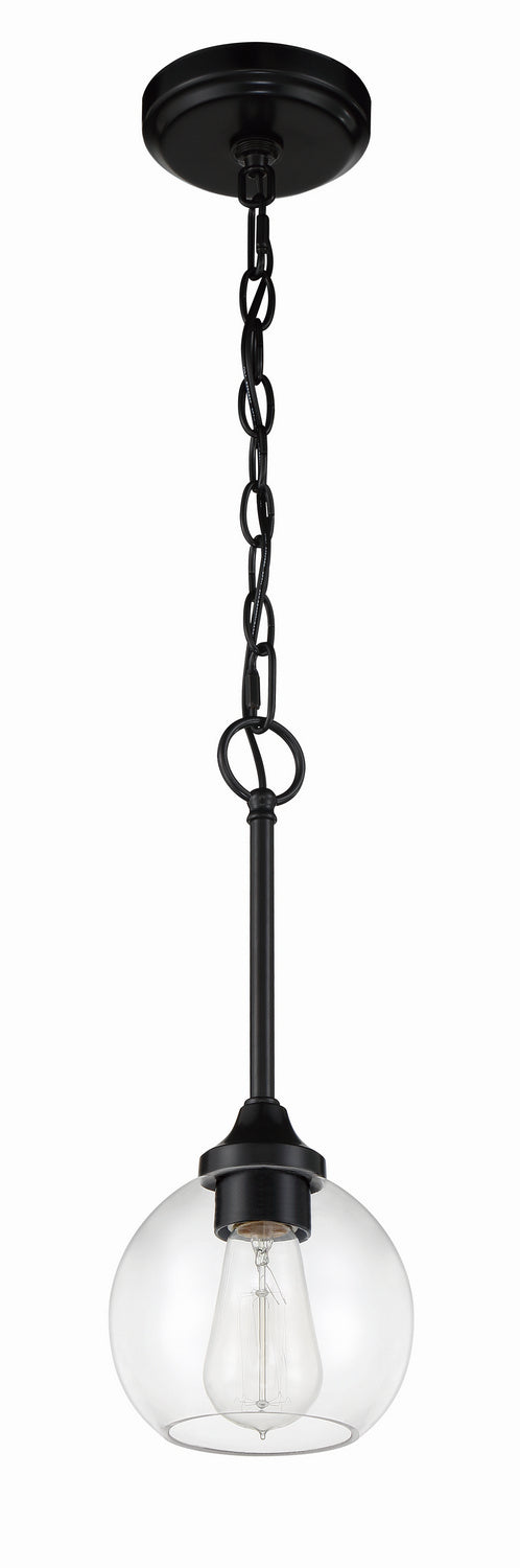 Craftmade Canada - 56291-FB - One Light Mini Pendant - Glenda - Flat Black