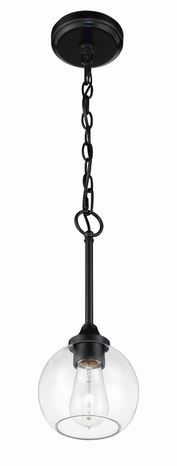 Craftmade Canada - 56291-FB - One Light Mini Pendant - Glenda - Flat Black
