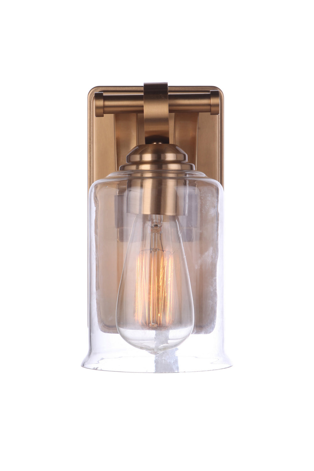 Craftmade Canada - 56401-SB - One Light Wall Sconce - Romero - Satin Brass