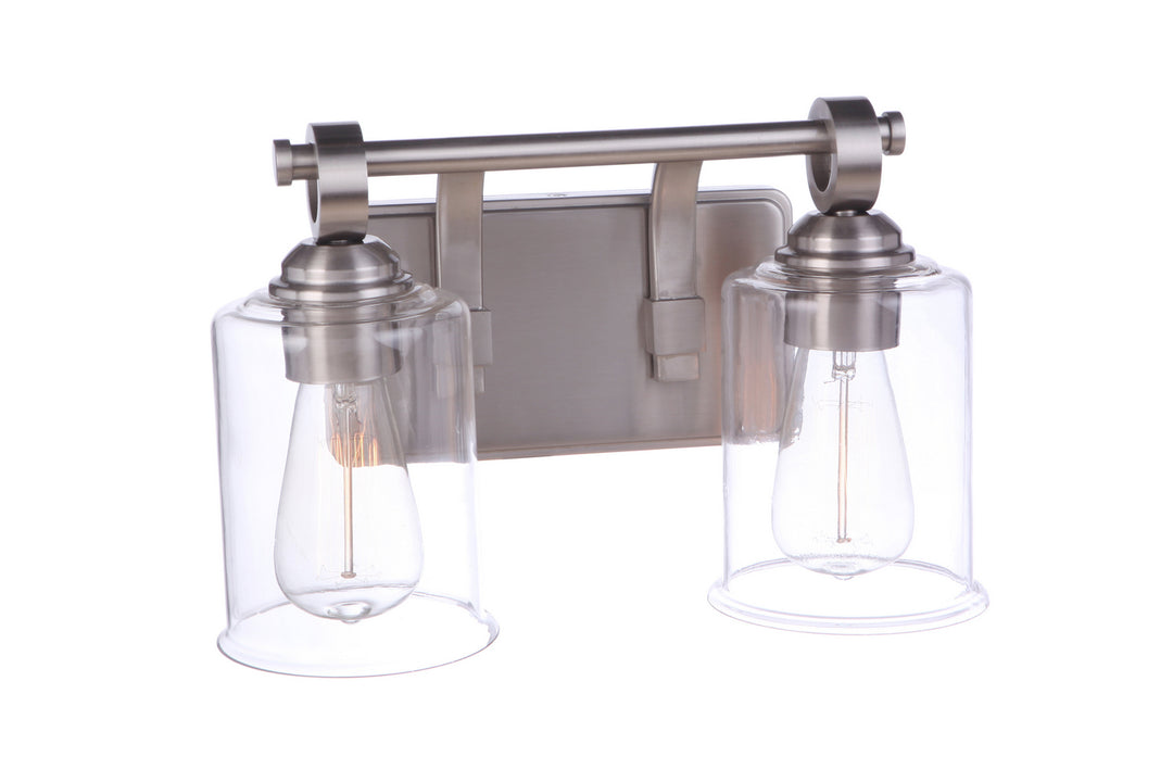 Craftmade Canada - 56402-BNK - Two Light Vanity - Romero - Brushed Polished Nickel
