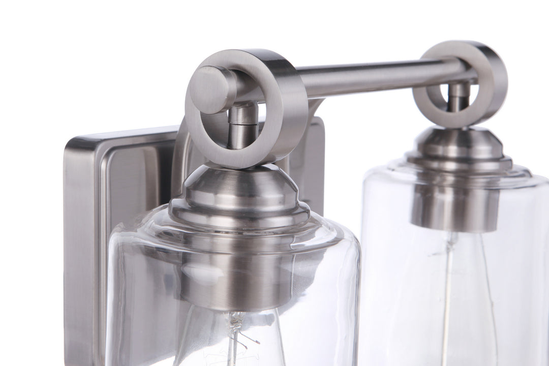 Craftmade Canada - 56402-BNK - Two Light Vanity - Romero - Brushed Polished Nickel