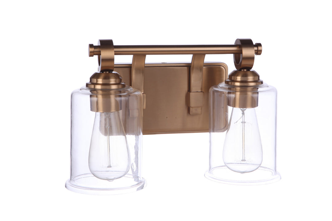 Craftmade Canada - 56402-SB - Two Light Vanity - Romero - Satin Brass