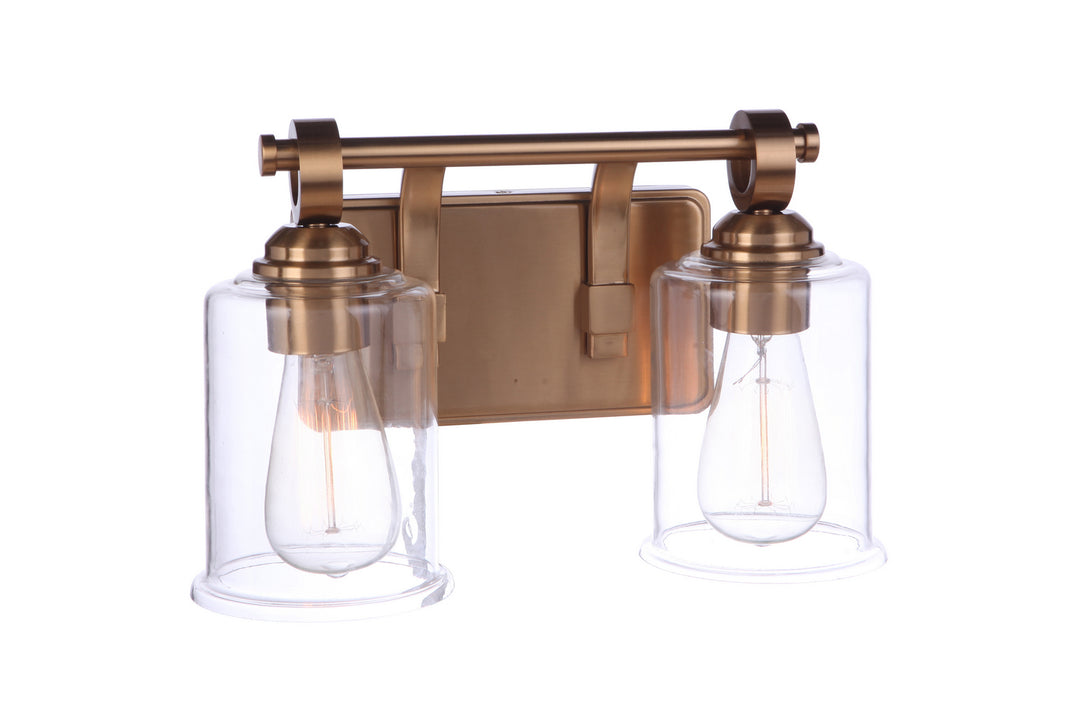 Craftmade Canada - 56402-SB - Two Light Vanity - Romero - Satin Brass