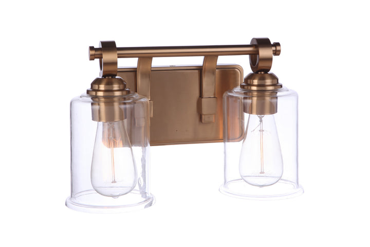 Craftmade Canada - 56402-SB - Two Light Vanity - Romero - Satin Brass
