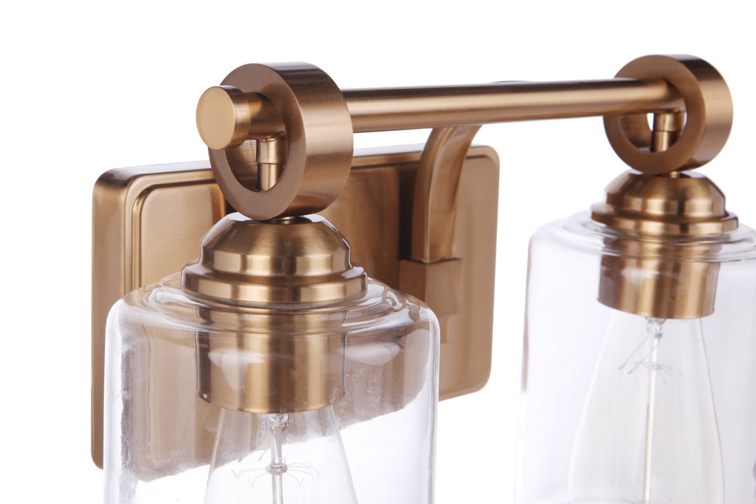 Craftmade Canada - 56402-SB - Two Light Vanity - Romero - Satin Brass