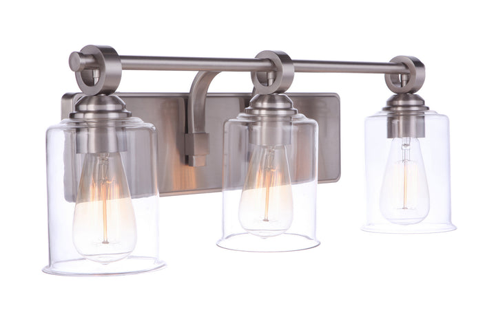 Craftmade Canada - 56403-BNK - Three Light Vanity - Romero - Brushed Polished Nickel