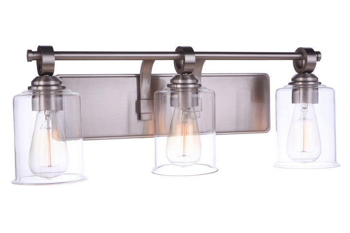 Craftmade Canada - 56403-BNK - Three Light Vanity - Romero - Brushed Polished Nickel