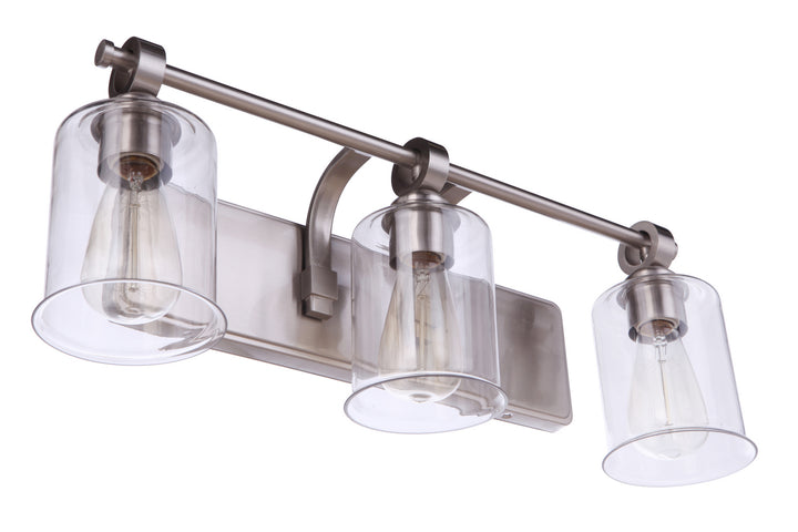 Craftmade Canada - 56403-BNK - Three Light Vanity - Romero - Brushed Polished Nickel