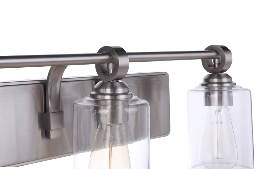 Craftmade Canada - 56403-BNK - Three Light Vanity - Romero - Brushed Polished Nickel