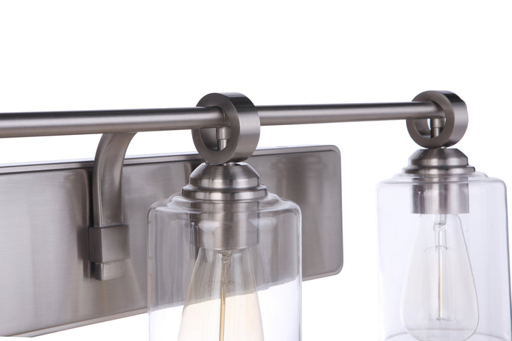Craftmade Canada - 56403-BNK - Three Light Vanity - Romero - Brushed Polished Nickel