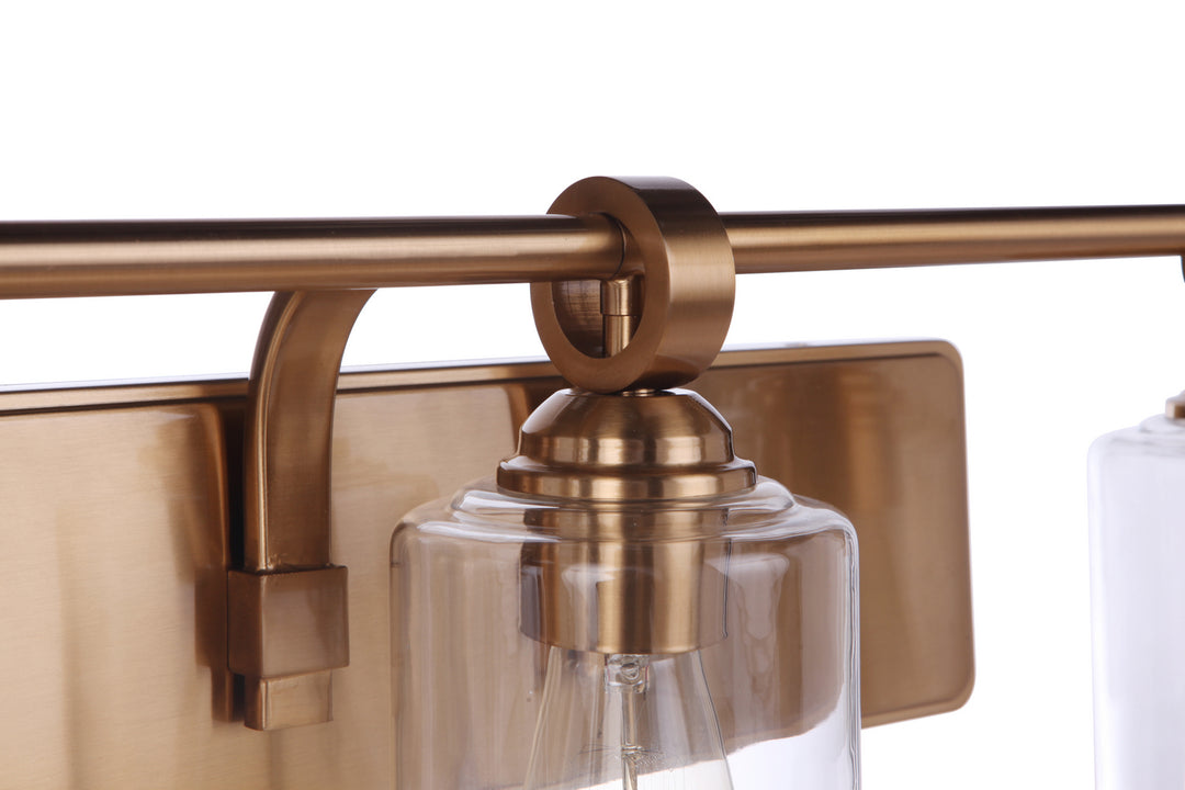 Craftmade Canada - 56403-SB - Three Light Vanity - Romero - Satin Brass