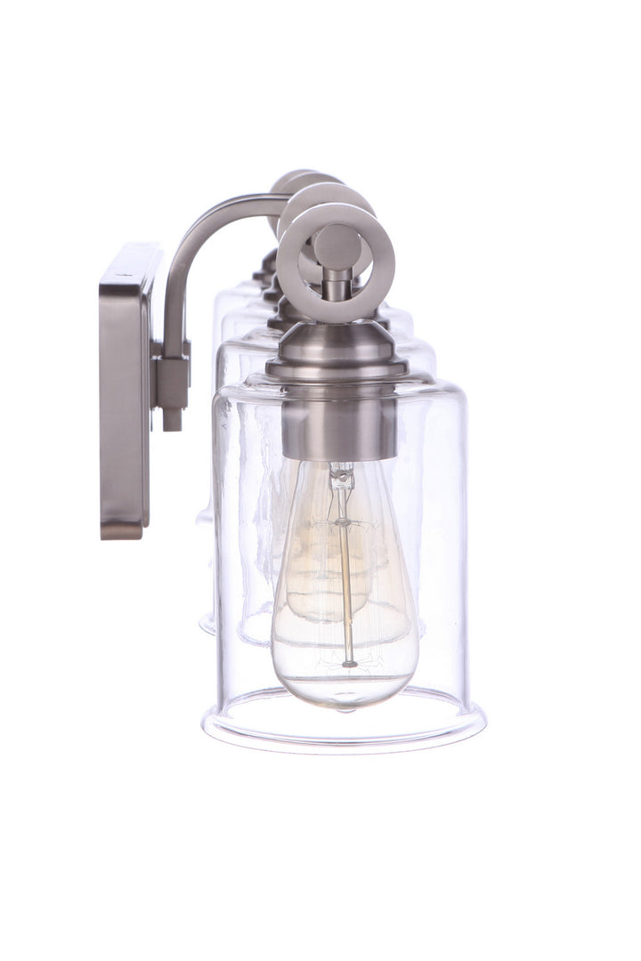 Craftmade Canada - 56404-BNK - Four Light Vanity - Romero - Brushed Polished Nickel