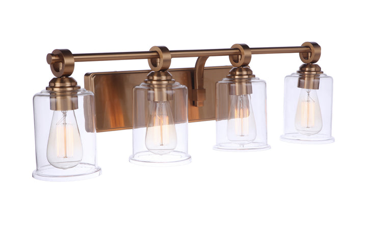 Craftmade Canada - 56404-SB - Four Light Vanity - Romero - Satin Brass
