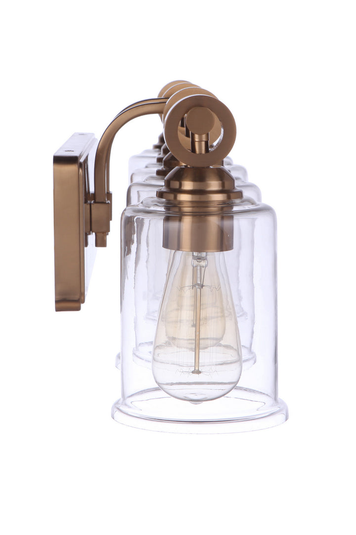 Craftmade Canada - 56404-SB - Four Light Vanity - Romero - Satin Brass