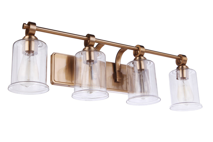 Craftmade Canada - 56404-SB - Four Light Vanity - Romero - Satin Brass