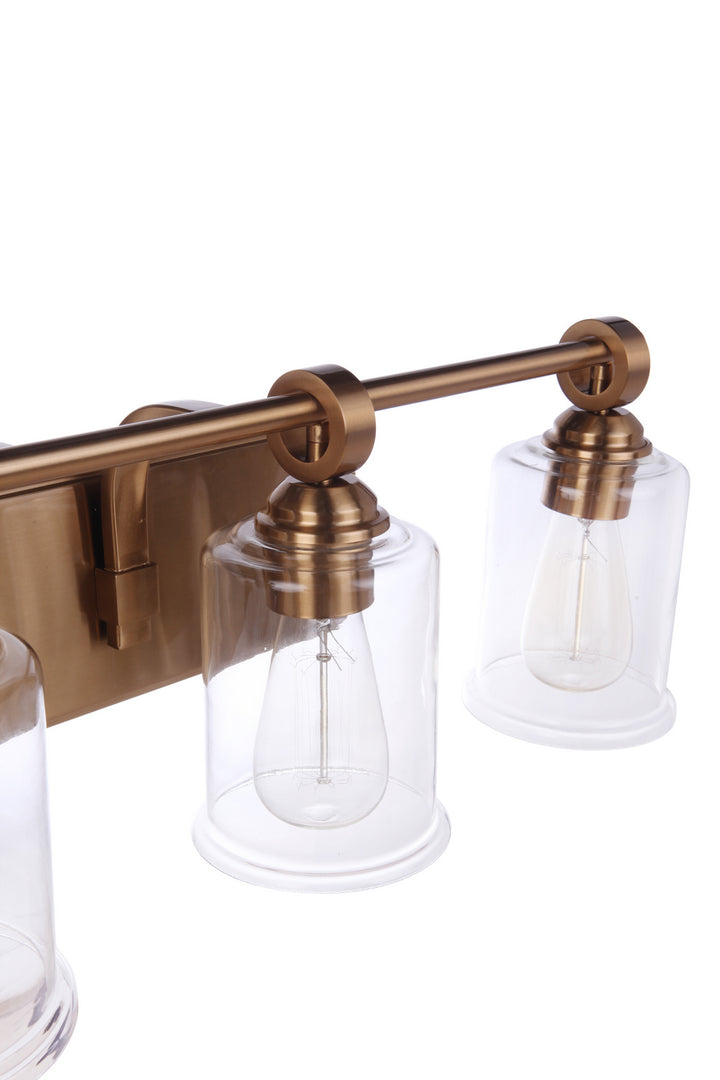 Craftmade Canada - 56404-SB - Four Light Vanity - Romero - Satin Brass