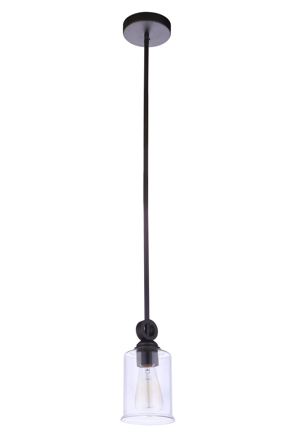 Romero One Light Mini Pendant in Espresso - available from The Lighting Shoppe, trusted by Canadian homeowners