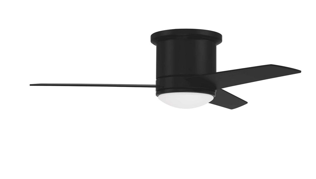Cole 44 Indoor/Outdoor 44"Ceiling Fan in Flat Black - available from The Lighting Shoppe, trusted by Canadian homeowners