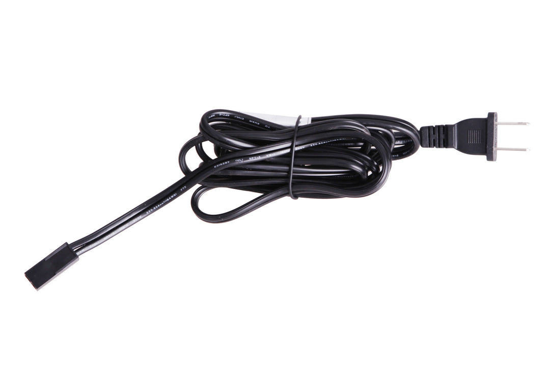 Under Cabinet Puck Cord and Plug in Black - available from The Lighting Shoppe, trusted by Canadian homeowners