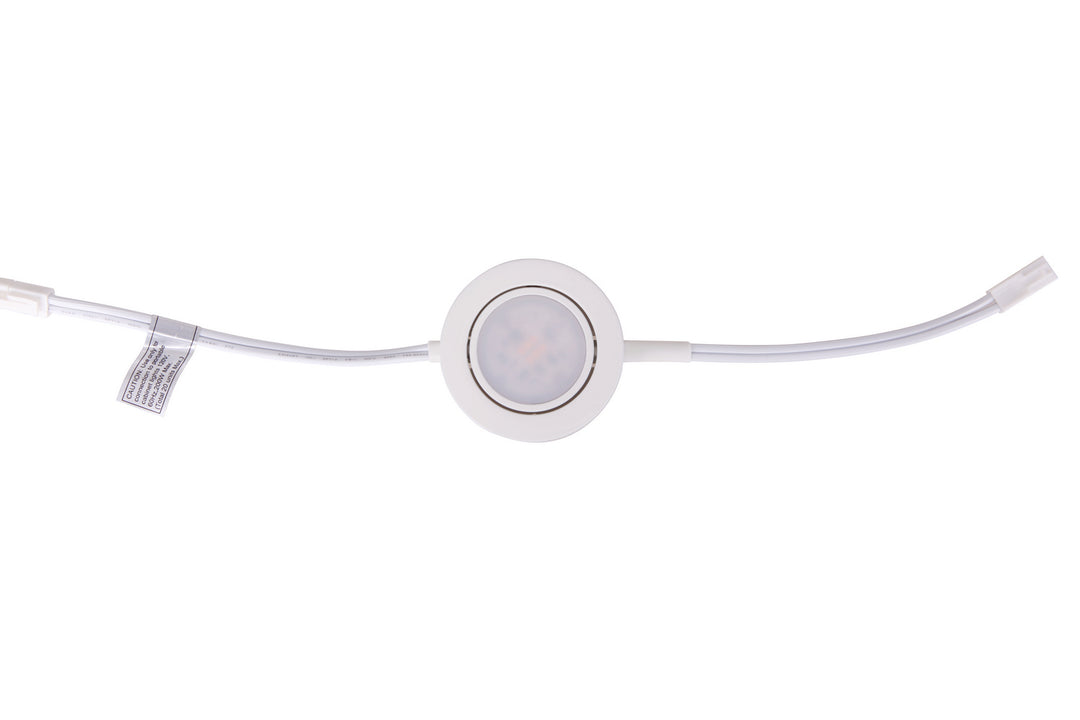 Under Cabinet Puck LED Under Cabinet Puck in White - available from The Lighting Shoppe, trusted by Canadian homeowners