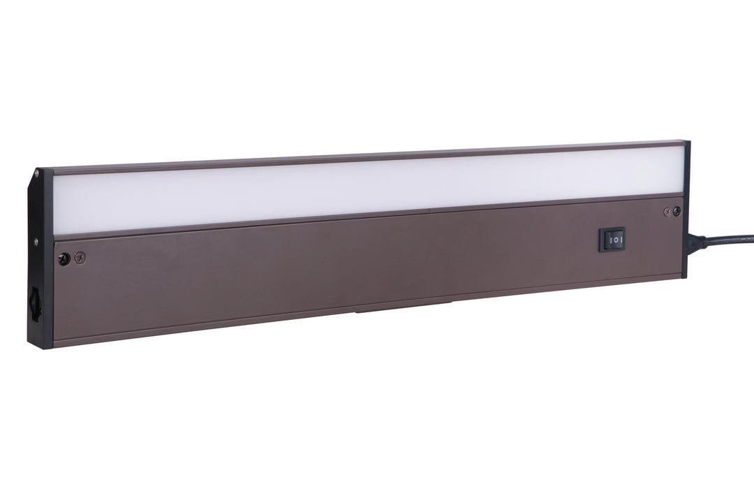 Undercabinet Light Bars LED Under Cabinet Light Bar in Bronze - available from The Lighting Shoppe, trusted by Canadian homeowners