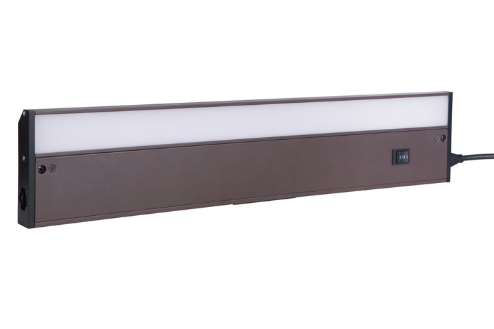Undercabinet Light Bars LED Under Cabinet Light Bar in Bronze - available from The Lighting Shoppe, trusted by Canadian homeowners