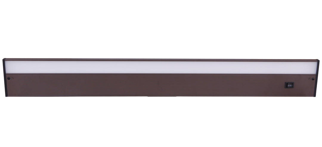 Undercabinet Light Bars LED Under Cabinet Light Bar in Bronze - available from The Lighting Shoppe, trusted by Canadian homeowners