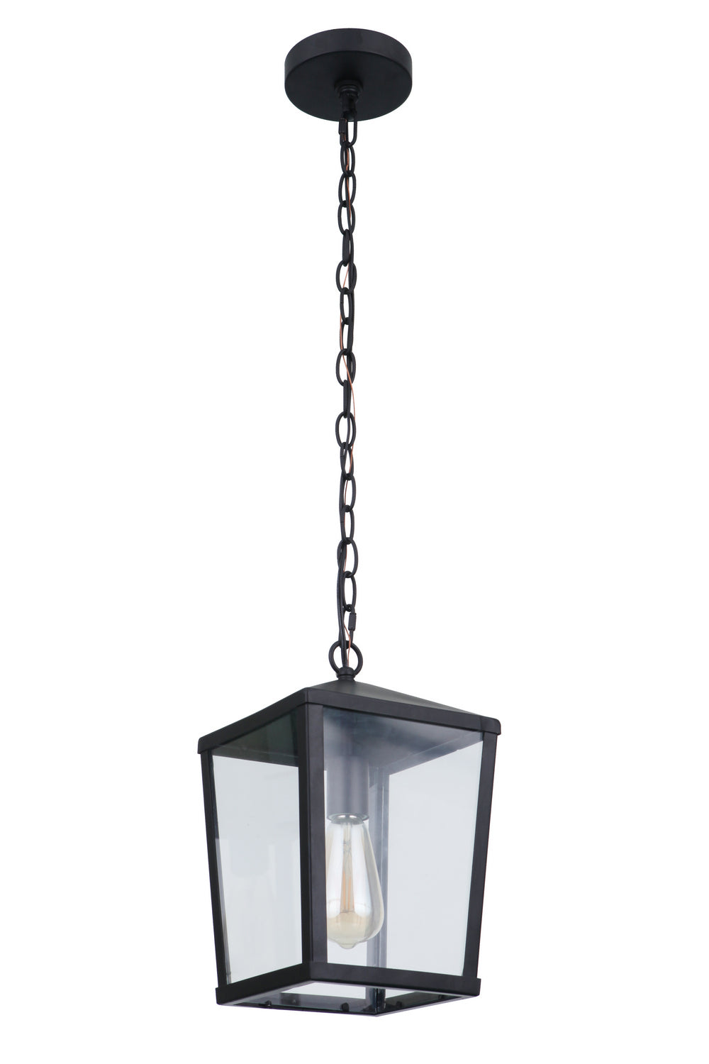 Olsen One Light Outdoor Pendant in Midnight - available from The Lighting Shoppe, trusted by Canadian homeowners