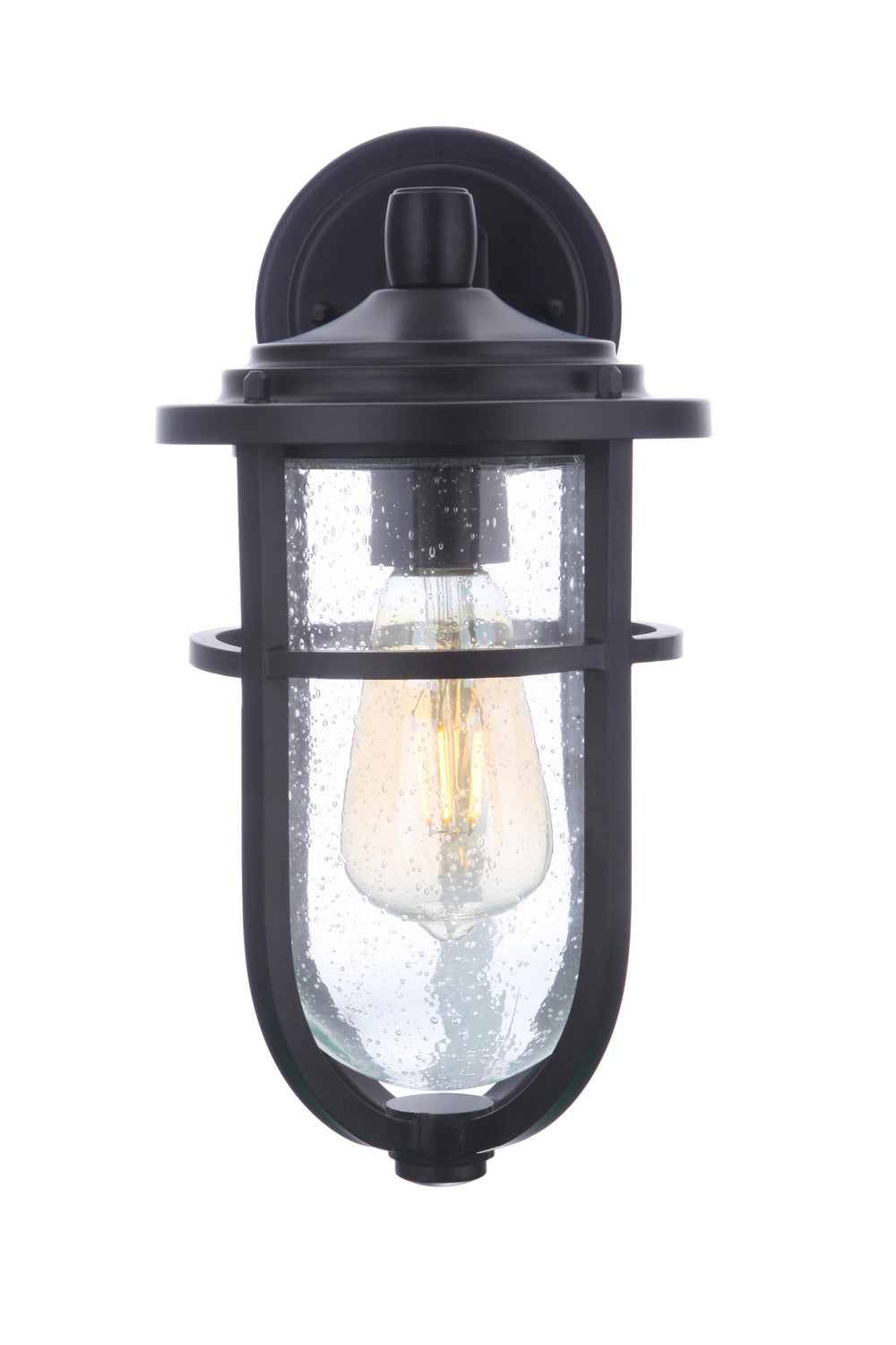 Craftmade Canada - ZA4704-MN - One Light Outdoor Wall Mount - Voyage - Midnight