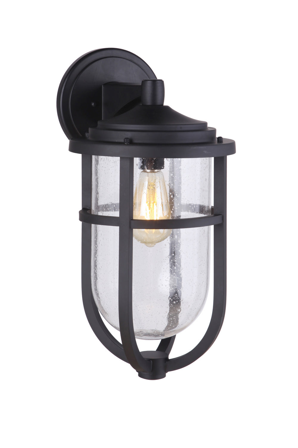 Craftmade Canada - ZA4724-MN - One Light Outdoor Wall Mount - Voyage - Midnight
