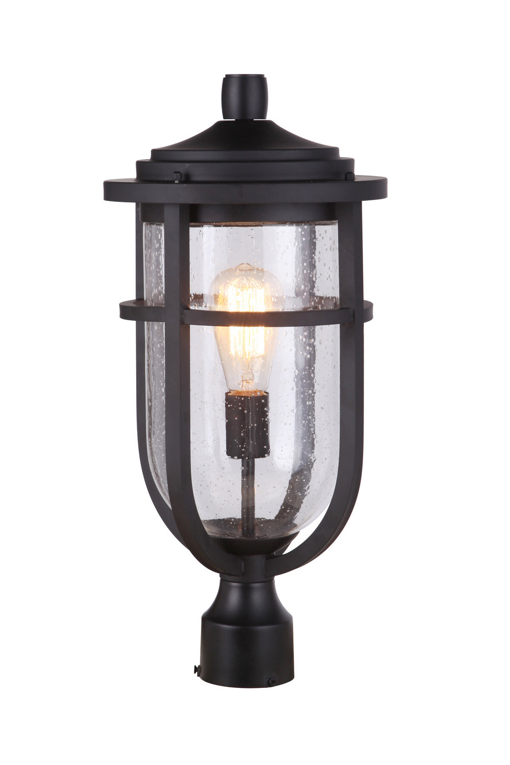Craftmade Canada - ZA4725-MN - One Light Outdoor Post Mount - Voyage - Midnight