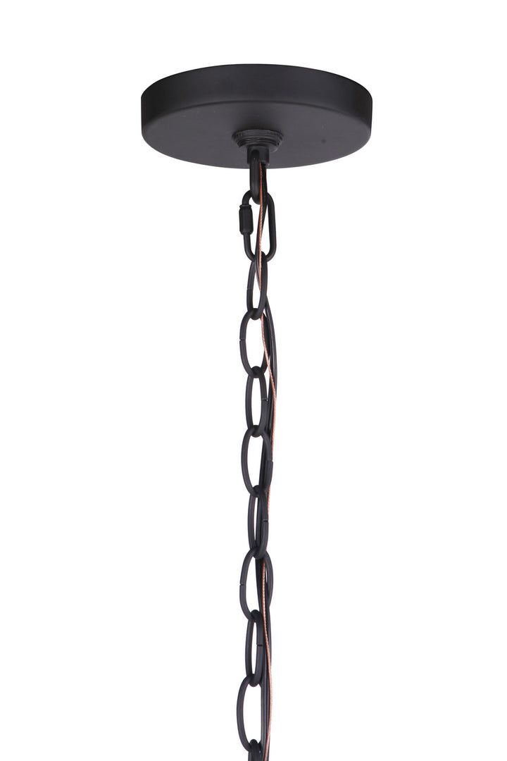 Craftmade Canada - ZA4821-MNSB - One Light Outdoor Pendant - Neo - Midnight / Satin Brass
