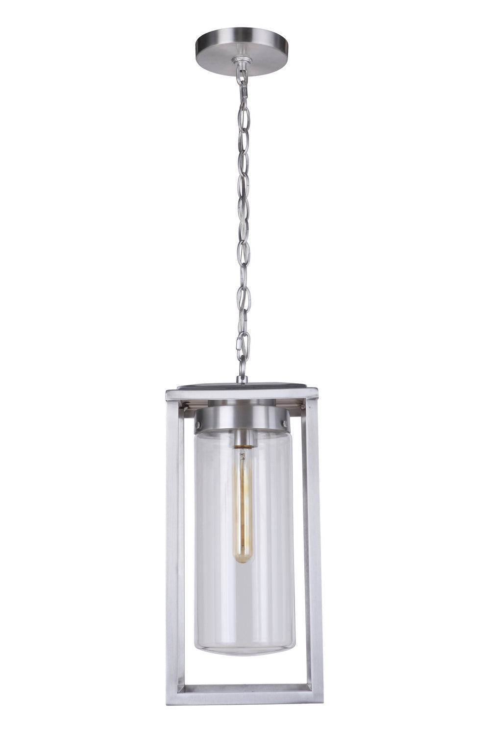 Craftmade Canada - ZA4821-SA - One Light Outdoor Pendant - Neo - Satin Aluminum