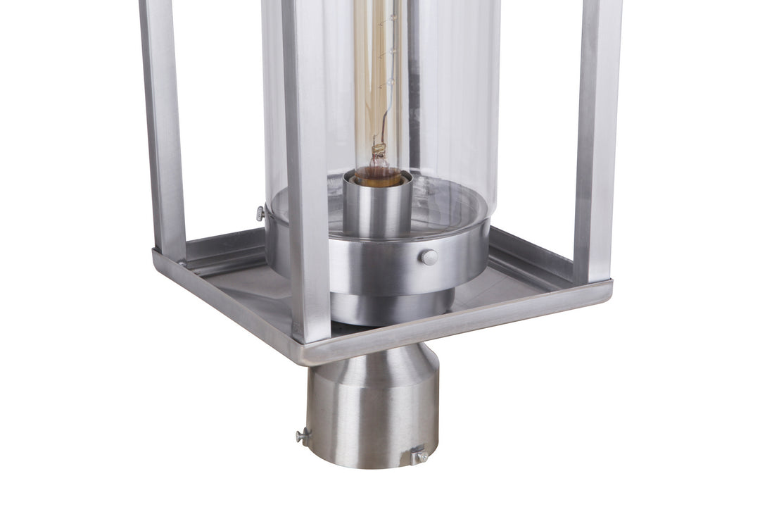 Craftmade Canada - ZA4825-SA - One Light Outdoor Post Mount - Neo - Satin Aluminum