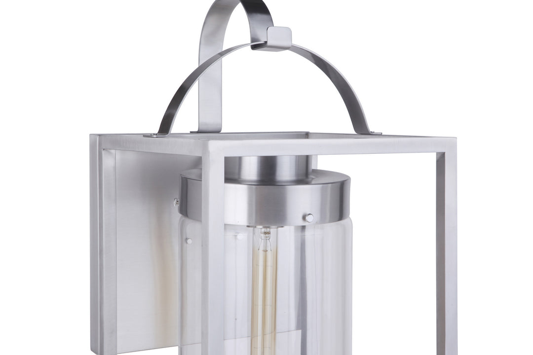 Craftmade Canada - ZA4834-SA - One Light Outdoor Wall Mount - Neo - Satin Aluminum