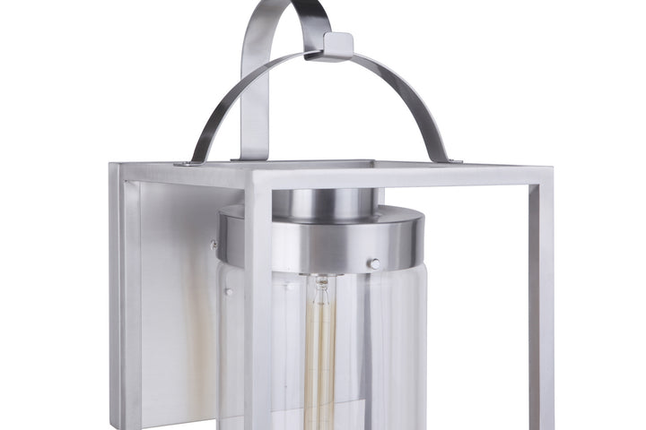 Craftmade Canada - ZA4834-SA - One Light Outdoor Wall Mount - Neo - Satin Aluminum