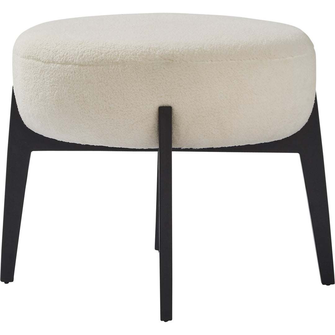 Micha Stool in White, Black - available from The Lighting Shoppe, trusted by Canadian homeowners