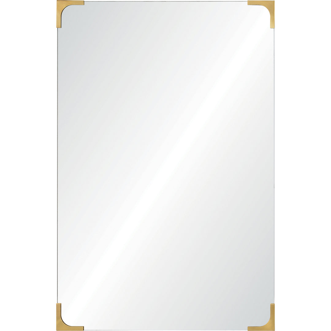 Renwil Canada - MT2418 - Mirror - Eros - Clear,Antique Brass