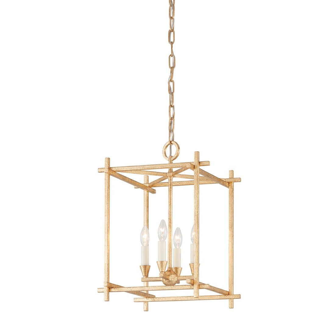 Troy Lighting Canada - F1095-VGL - Four Light Lantern - Huck - Vintage Gold Leaf