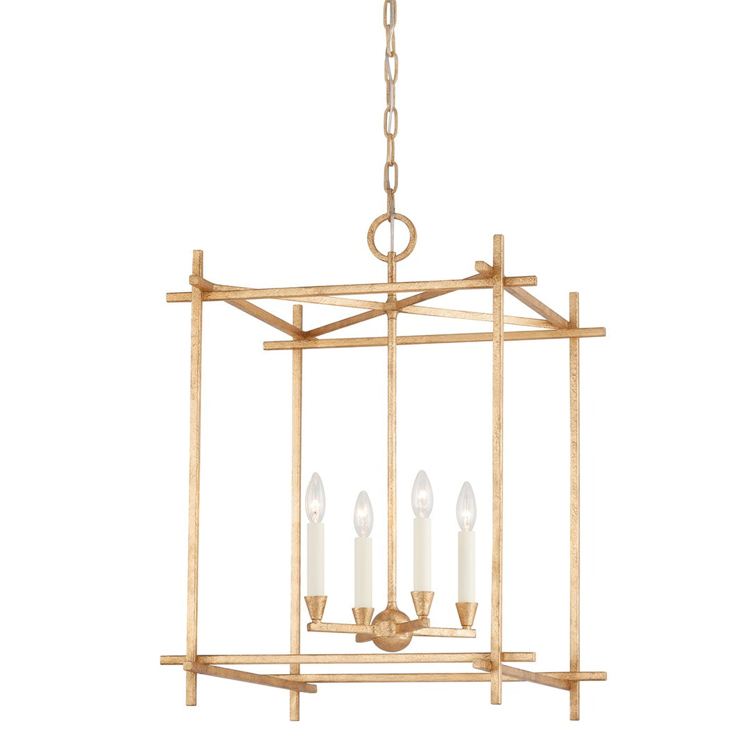 Troy Lighting Canada - F1097-VGL - Four Light Lantern - Huck - Vintage Gold Leaf