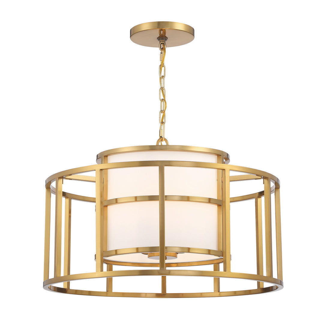 Hulton Five Light Chandelier in Luxe Gold - available from The Lighting Shoppe, trusted by Canadian homeowners