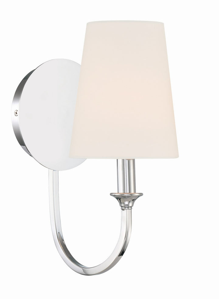 Payton One Light Wall Sconce in Polished Chrome - available from The Lighting Shoppe, trusted by Canadian homeowners
