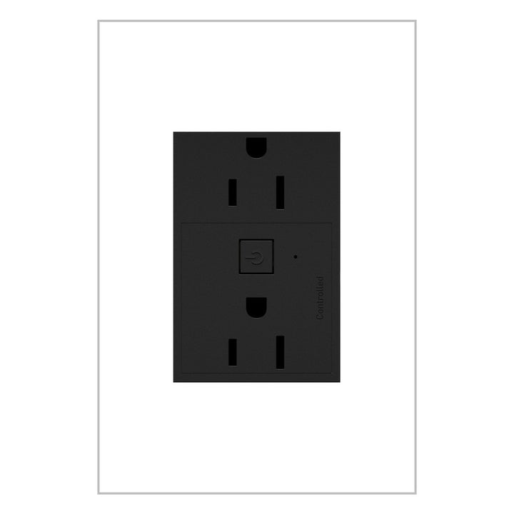 Plus-Sized 15A Outlet in Graphite - available from The Lighting Shoppe, trusted by Canadian homeowners