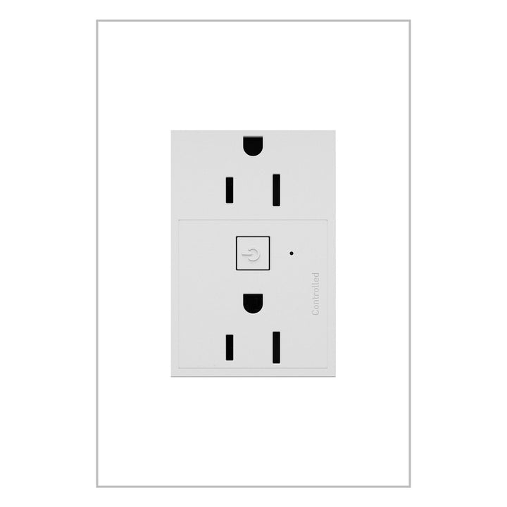 Plus-Sized 15A Outlet in White - available from The Lighting Shoppe, trusted by Canadian homeowners