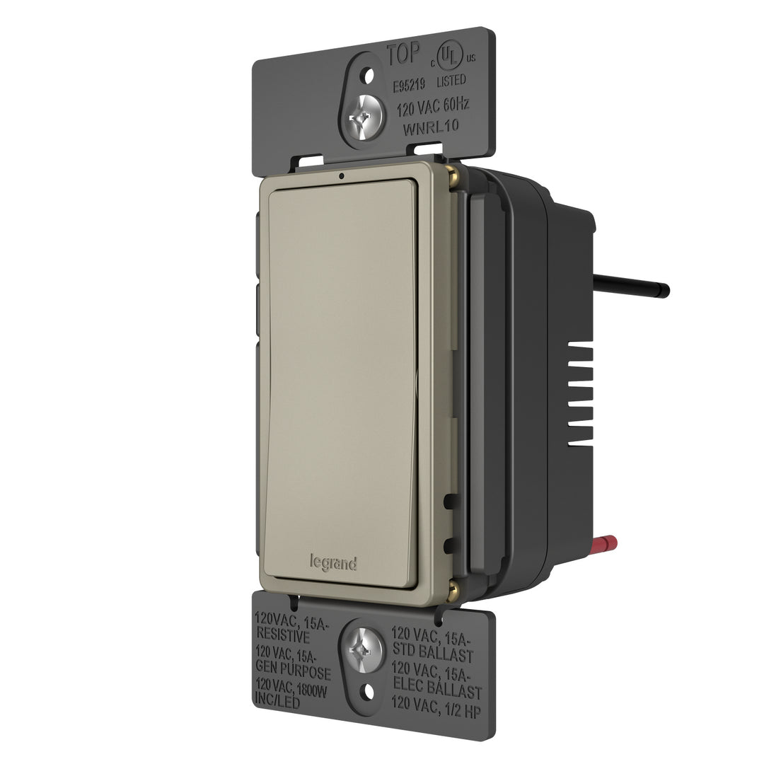 Switch in Nickel - available from The Lighting Shoppe, trusted by Canadian homeowners