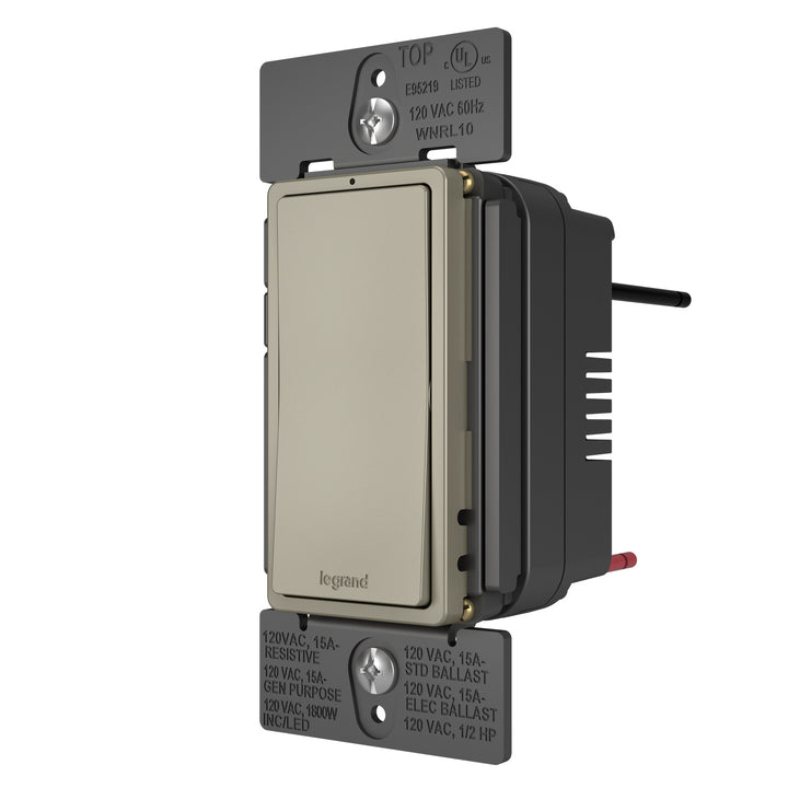 Switch in Nickel - available from The Lighting Shoppe, trusted by Canadian homeowners