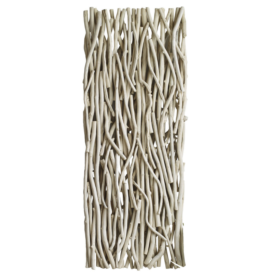 Gathered Teak Wall Decor in Refreshing Bleached - available from The Lighting Shoppe, trusted by Canadian homeowners